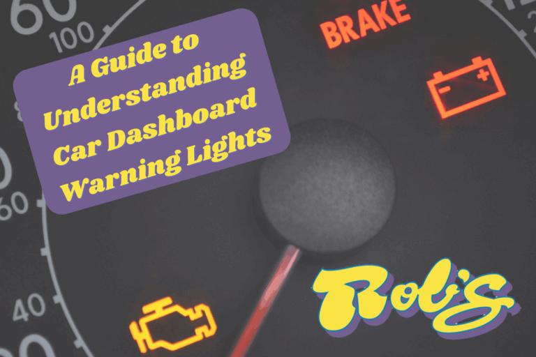 A gauge cluster with multiple warning lights are on warning the driver of various hazards.